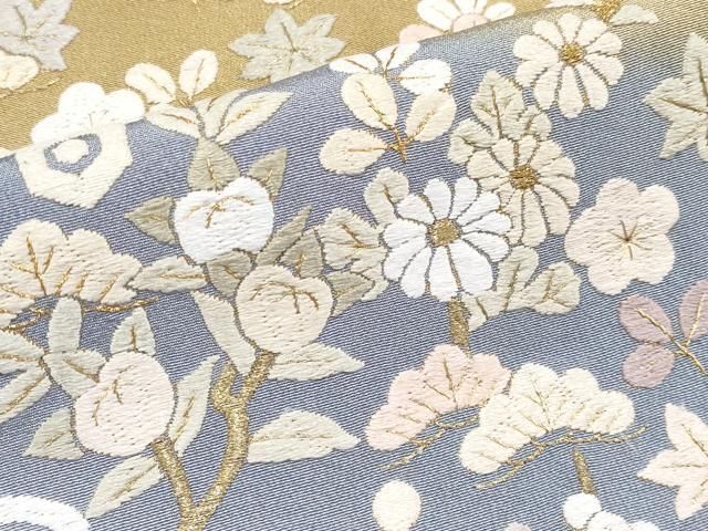 平和屋本店□極上 中国三大刺繍 相良刺繍 総刺繍 訪問着 駒刺繍 舞花文