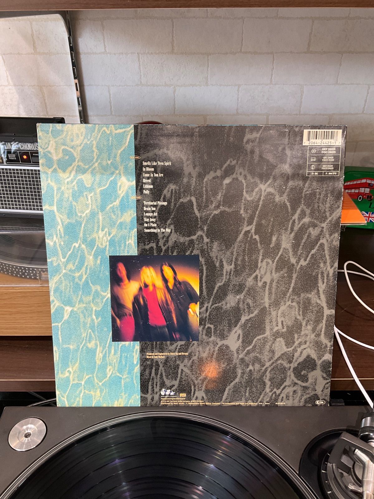 NIRVANA NEVERMIND レコード 1991年EU盤 NIRVANA NEVERMIND レコード 1991年EU盤 - メルカリ