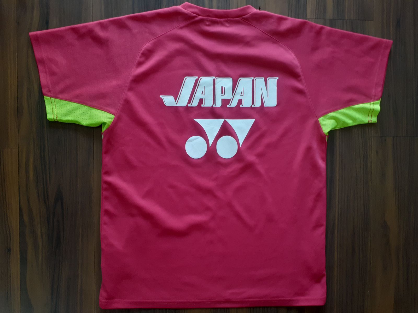 YONEX 日本代表　ゲームシャツ ピンク Mサイズ YONEX ヨネックス 日本代表モデル ユニフォーム ゲームシャツ M ピンク