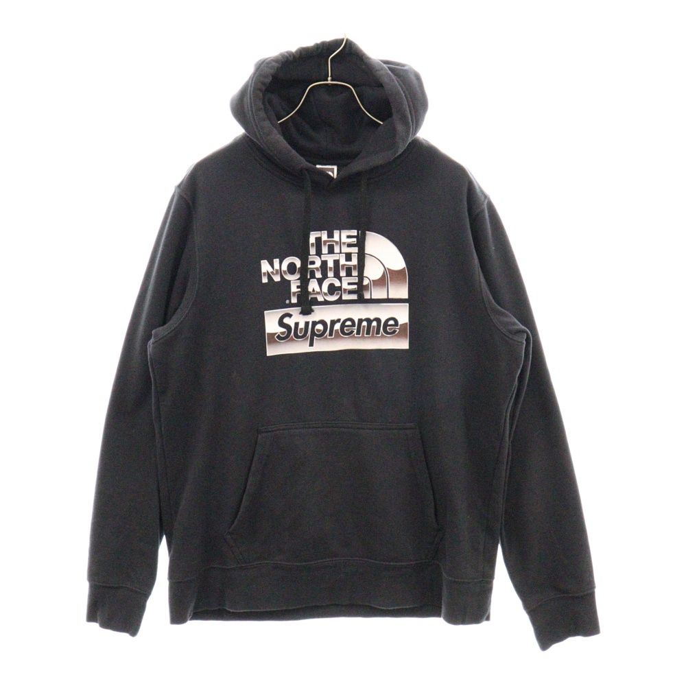 SUPREME (シュプリーム) 18SS×THE NORTH FACE Metallic Logo Hooded 