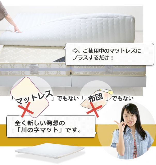 川の字ファミリーマット Qサイズ