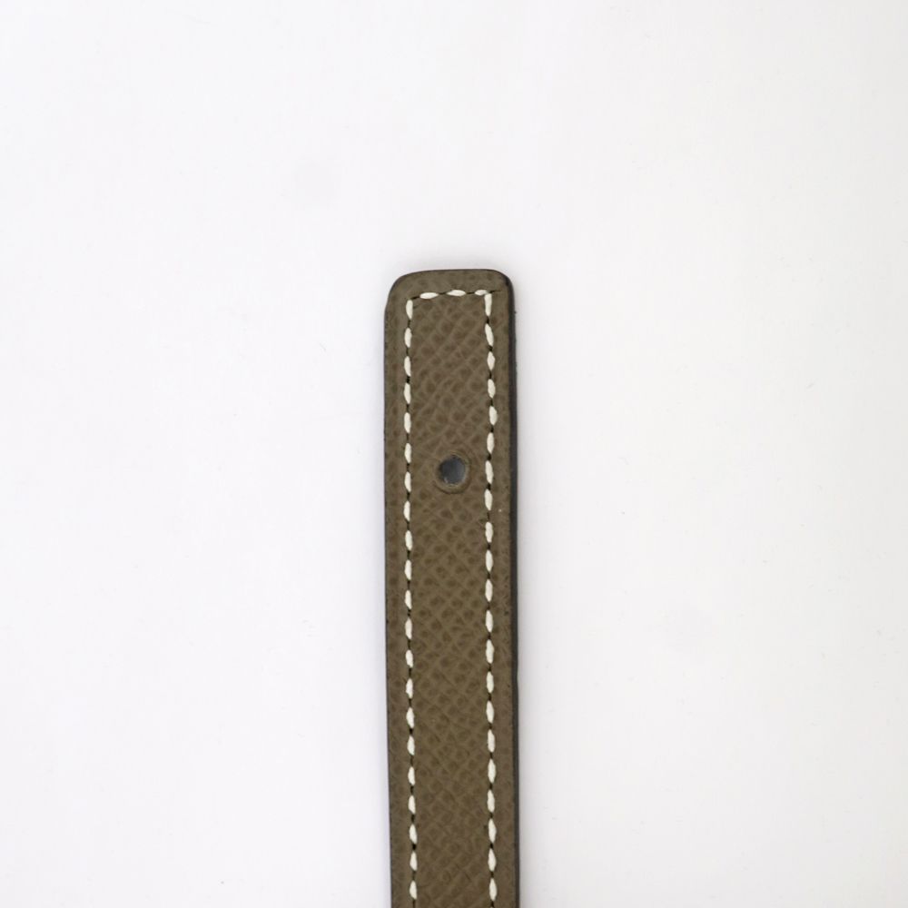 名東】エルメス ミニコンスタンスベルト エプソン 80cm エトゥープ  