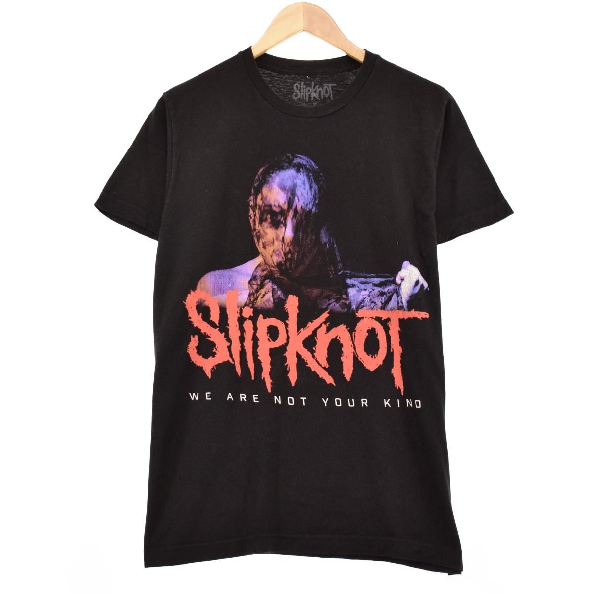 古着 SLIPKNOT スリップノット 両面プリント バンドTシャツ バンT