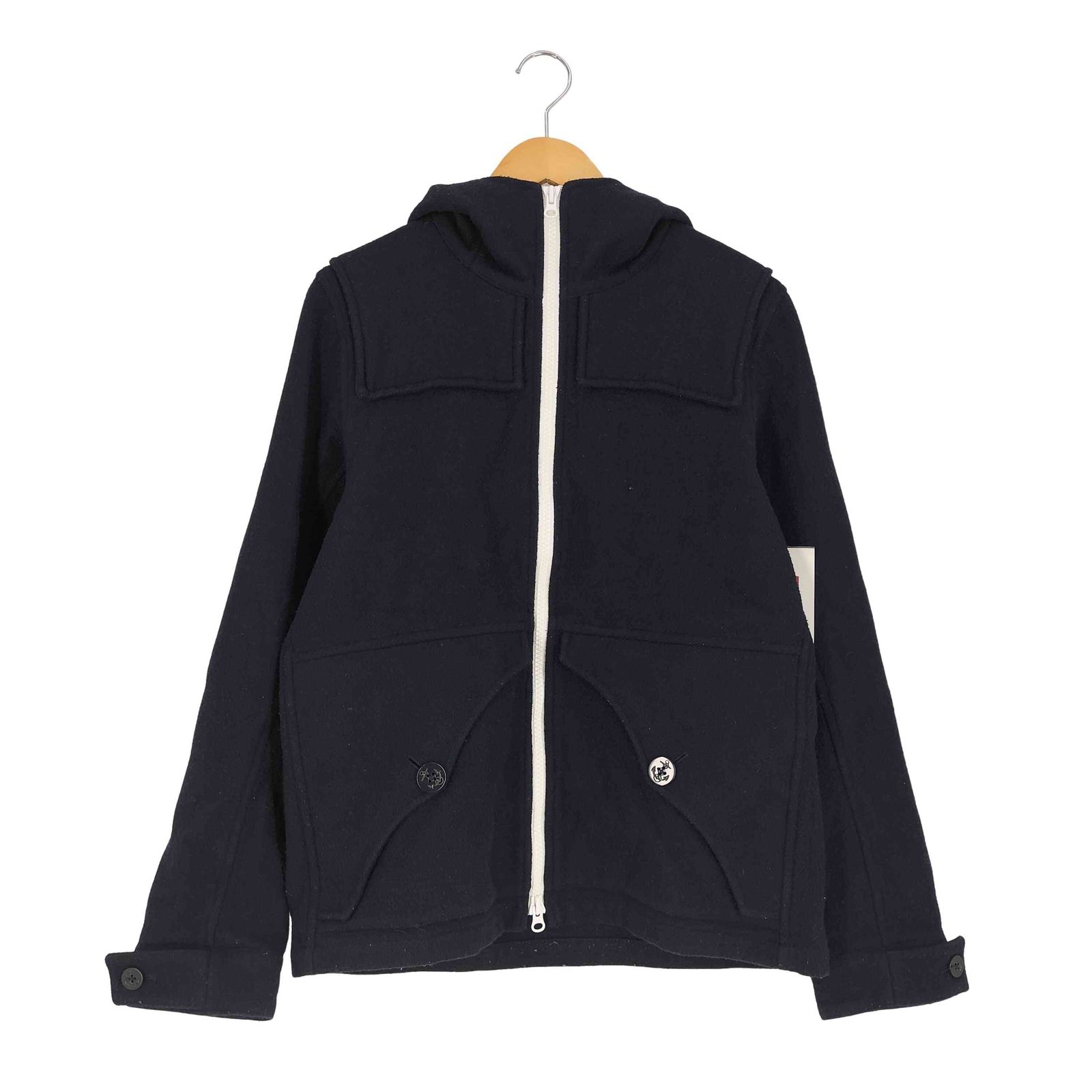 ヘリーハンセン HELLY HANSEN LEINE FULLZIP HOODIE メルトンウール フルジップフーディー メンズ import：L 