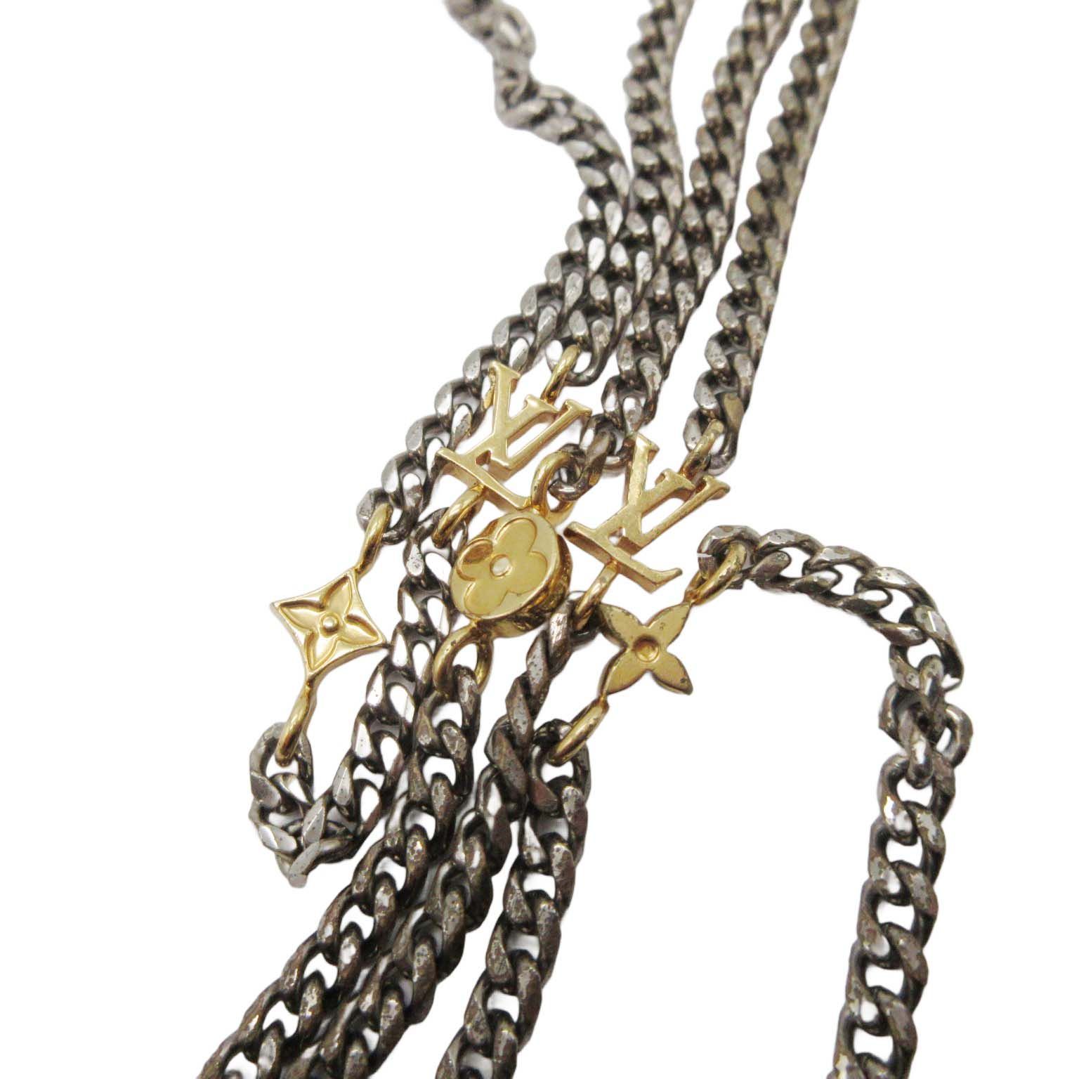 2021年製 ルイヴィトン LOUIS VUITTON 3IN1 グラスチェーン ネックレス