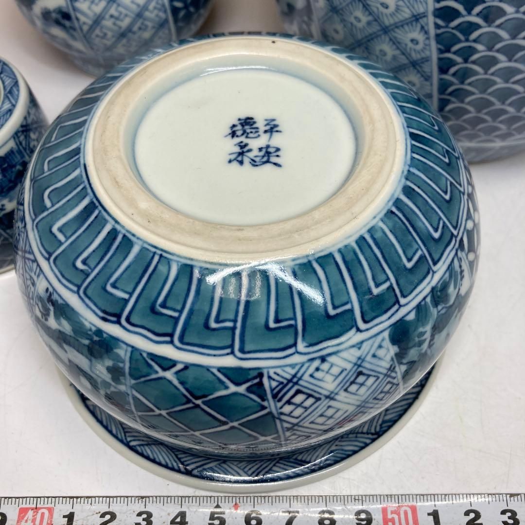 平安徳泉造 皆貝 4点 共箱 東Y5-1208 タサオ