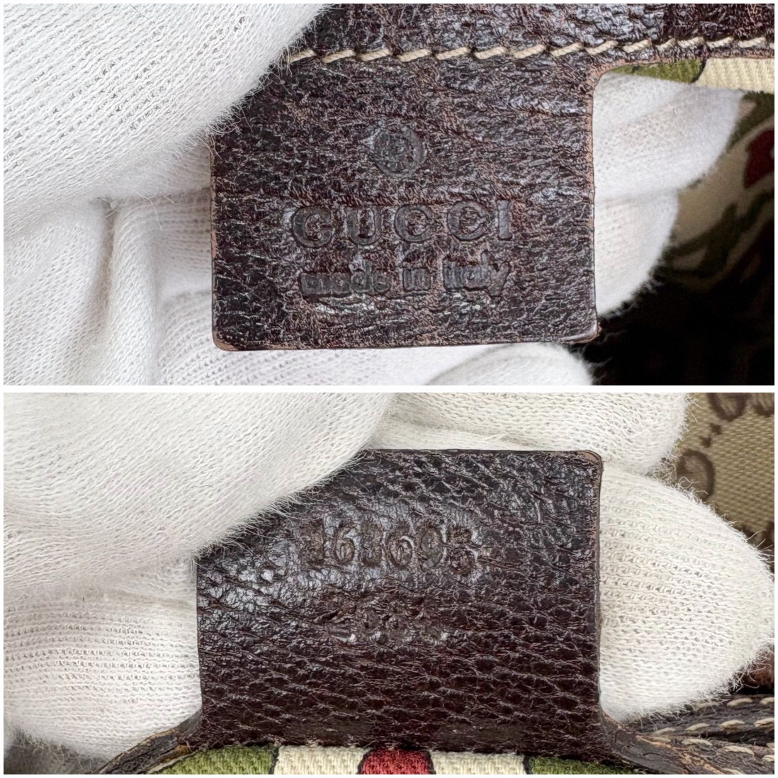 GUCCI GG Canvas Tote Bag グッチ トートバッグ GGキャンバス キノコ