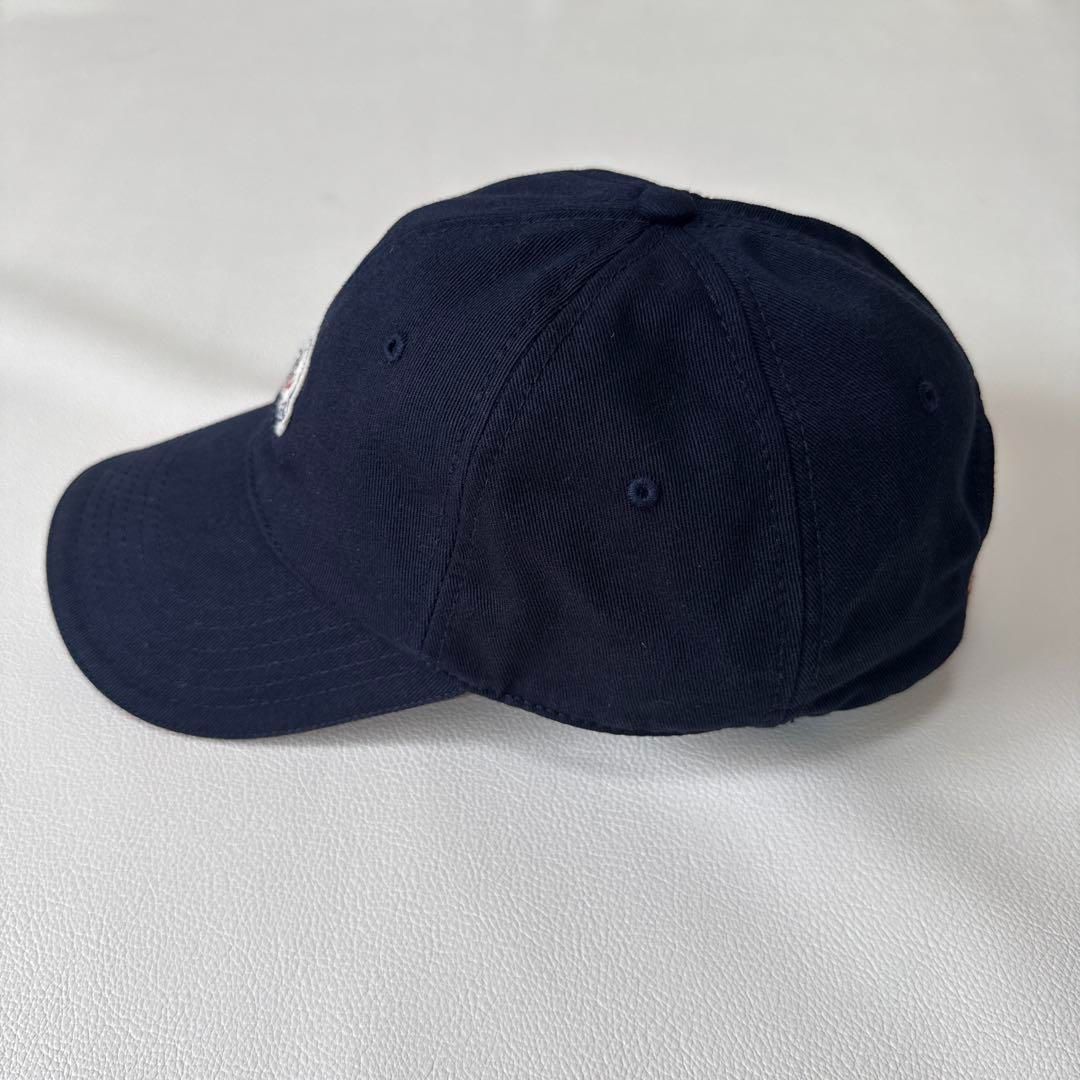 モンクレール　キャップ　紺色　ネイビー モンクレール MONCLER ベースボール キャップ 帽子 紺色