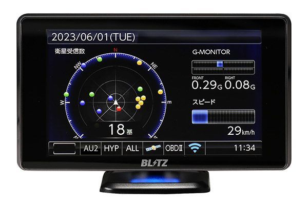 BLITZブリッツTL402R+OBD2-BR1A移動式小型オービス対応レーザー