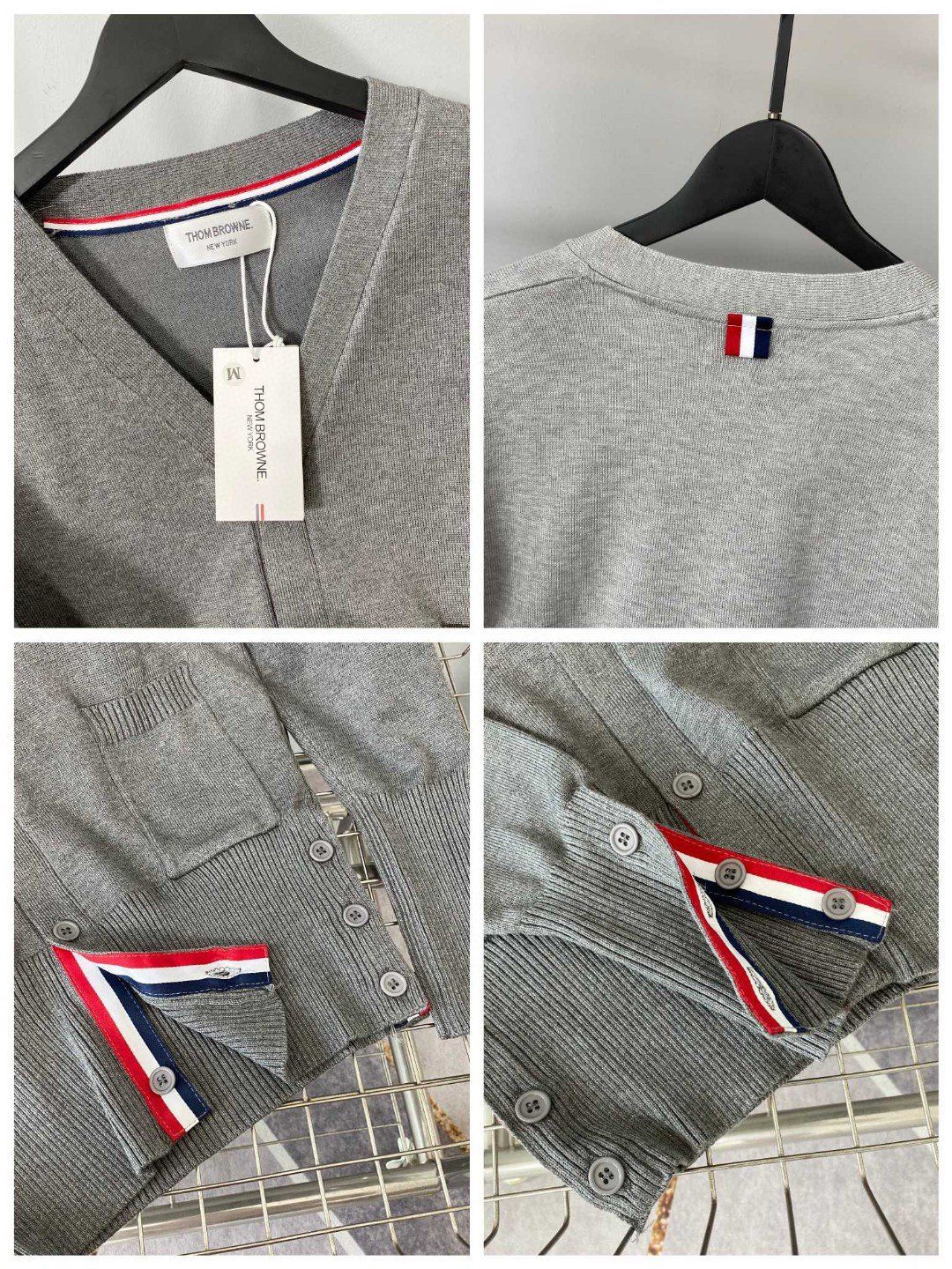 THOM BROWNE トムブラウン 4BAR トリコロールデザイン ウール THOM BROWNE トムブラウン 4BAR トリコロールデザイン ウール