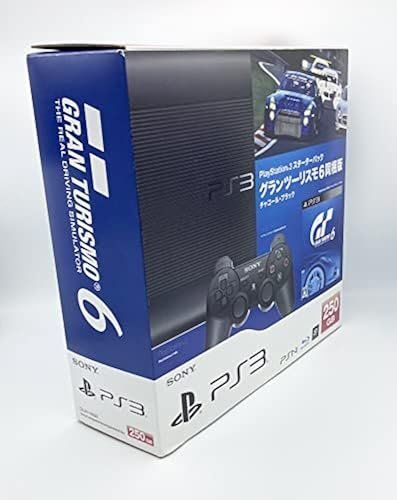 PlayStation - (本体)PlayStation3 プレイステーション3 スターターパック グランツーリスモ6同梱版 チャコール・ブラック(CEJH-10026) ソニー・コンピュータエンタテインメント Amazon | PlayStation 3 スターターパック グランツーリスモ6同