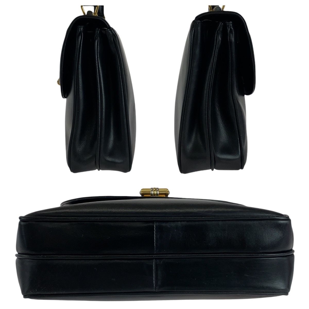 美品 GUCCI グッチ ヴィンテージ オールドグッチ ブラック 黒