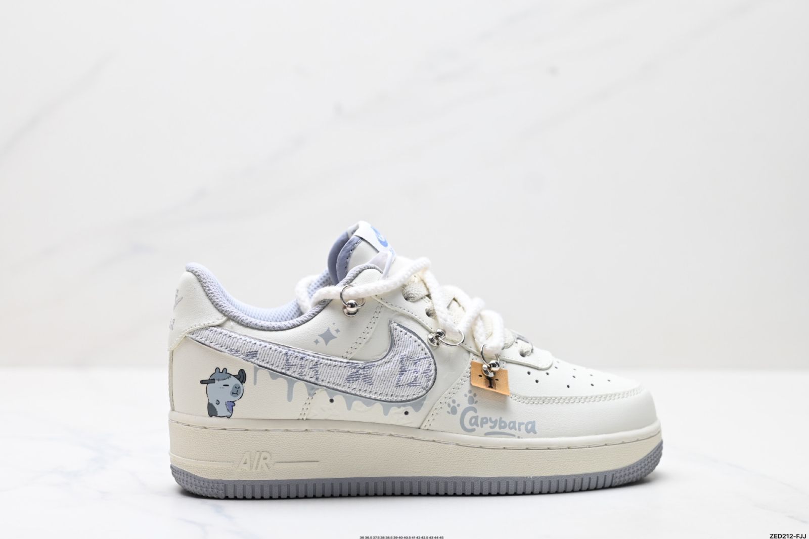 Nike ナイキ Air Force 1‘07 オリジナル型紙 打ち合わせで純正ロートップエアフォースワンを再現-WTO輸入2