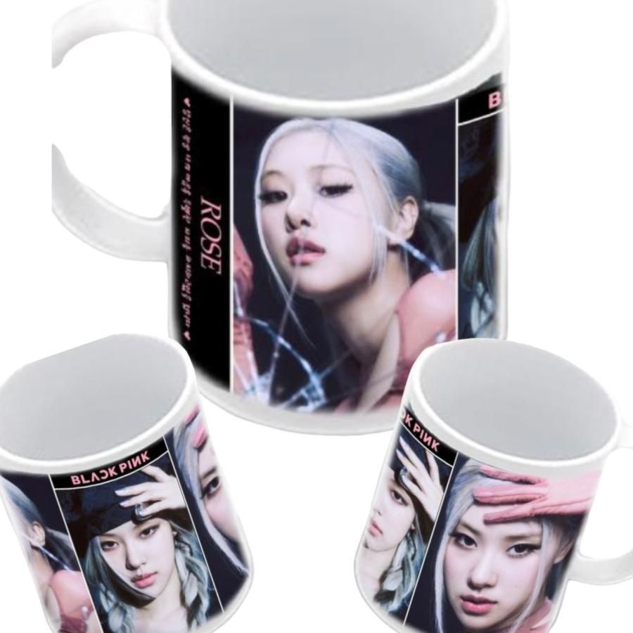 BLACKPINK ブラックピンク 陶器製 マグカップ 韓流 グッズ cb147-1