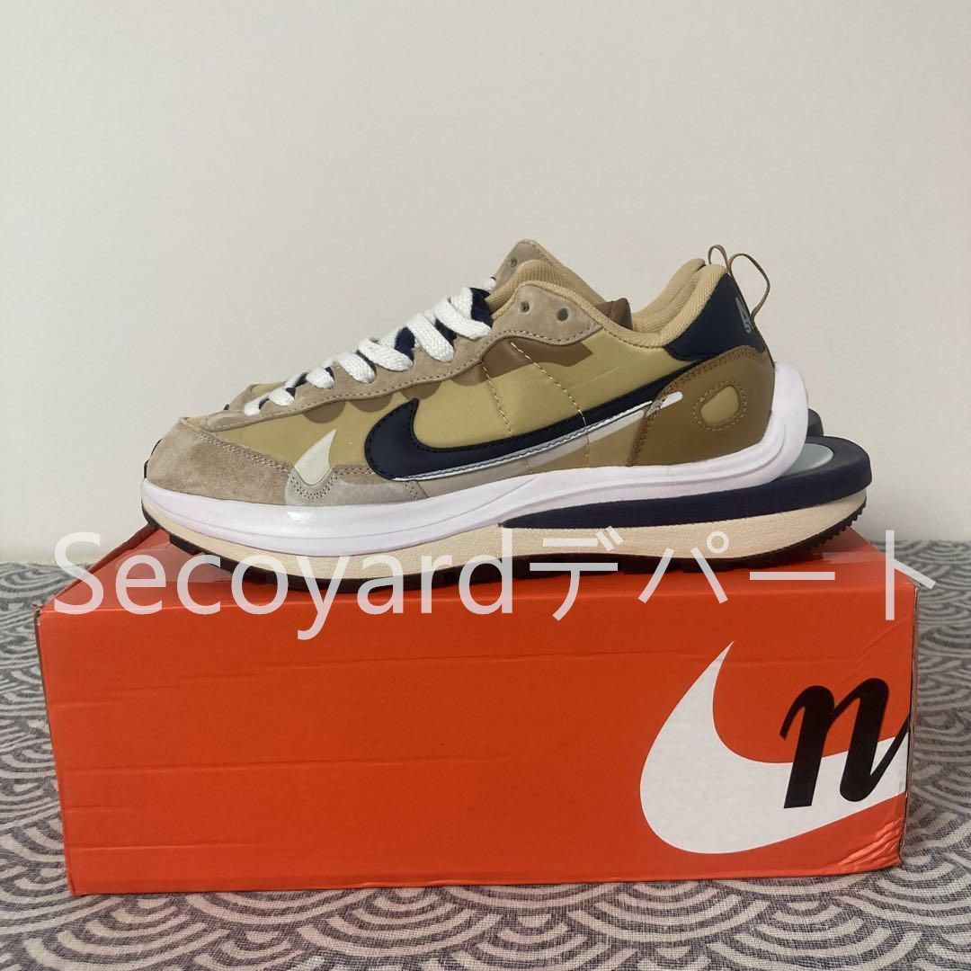 新品未使用 Sacai × Nike VaporWaffle Sesame メンズ スニーカー 箱付 