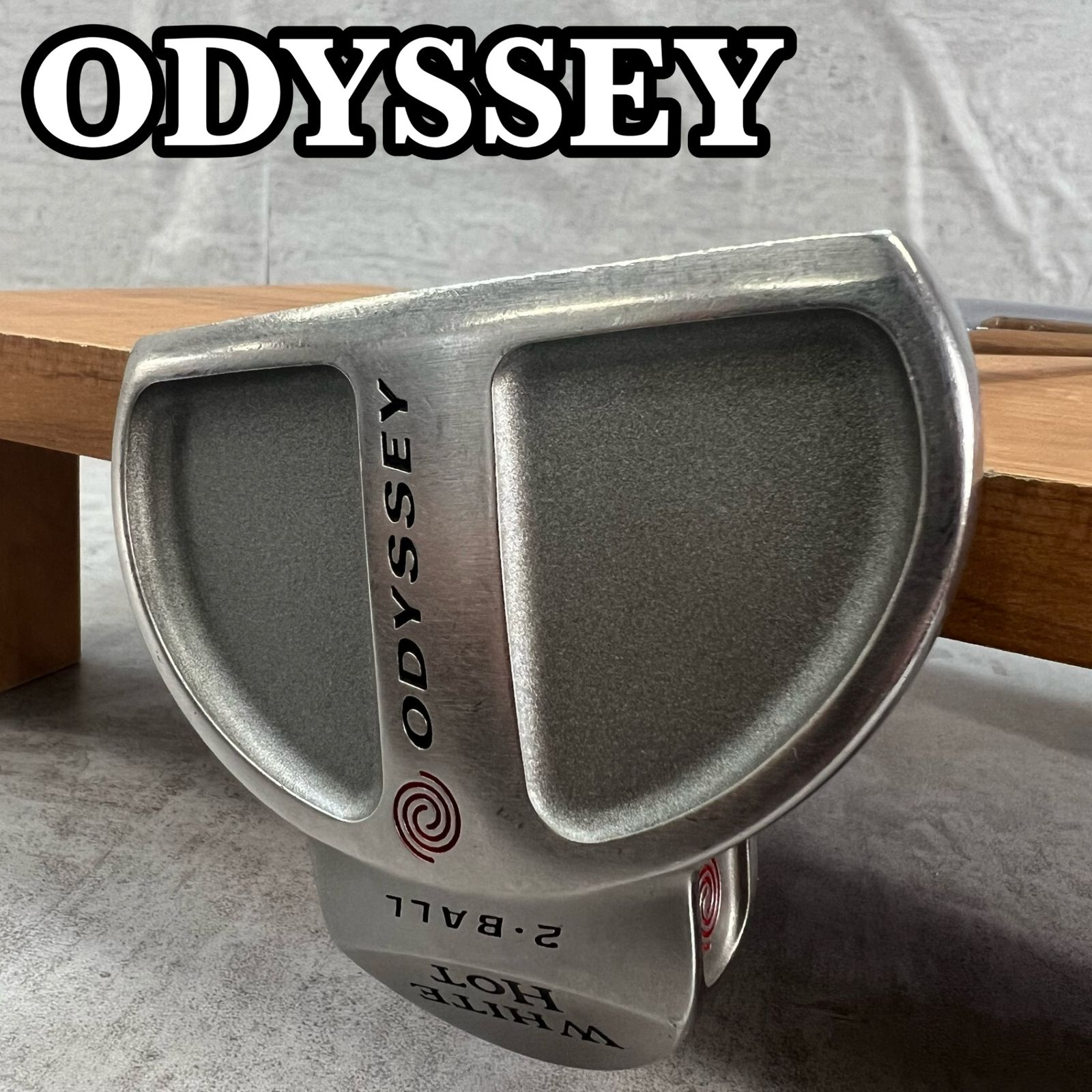 オデッセイ　ホワイトホット　2ボール　レディースゴルフパター　スチール　右利き用　PT　ネオマレット型　ODYSSEY　WHITE HOT　2･BALL オデッセイ ホワイトホット 2ボール レディースゴルフパター