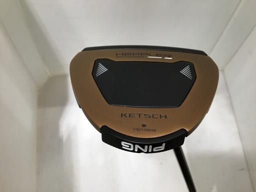 ピン HEPPLER KETSCH 長さ調整機能付き PP62 パター PT スチール フレックスその他 メンズ 男性用 右利き 右用 Bランク ゴルフクラブ