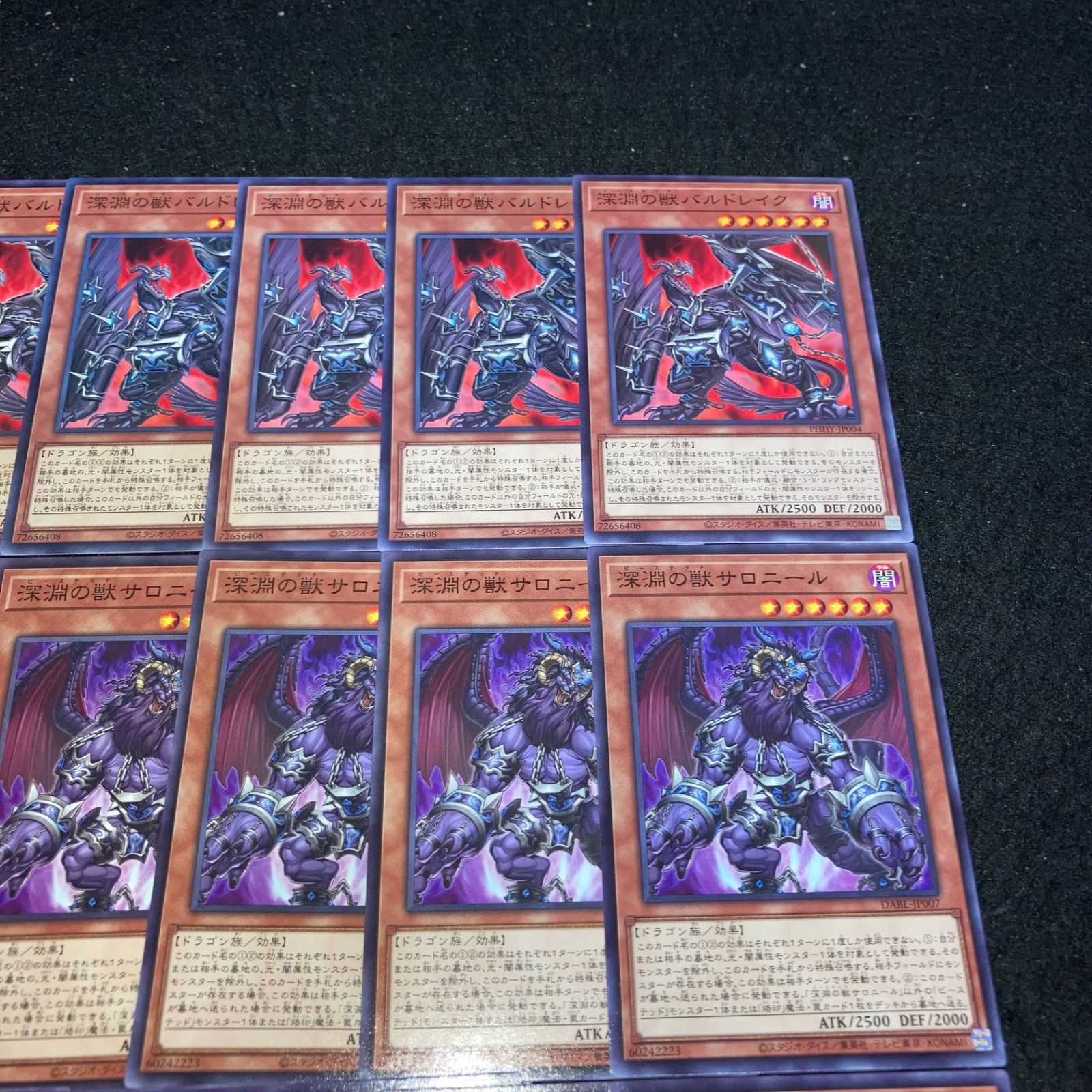 遊戯王 NO.103 深淵の獣ドルイドヴルム 深淵の獣サロニール 深淵