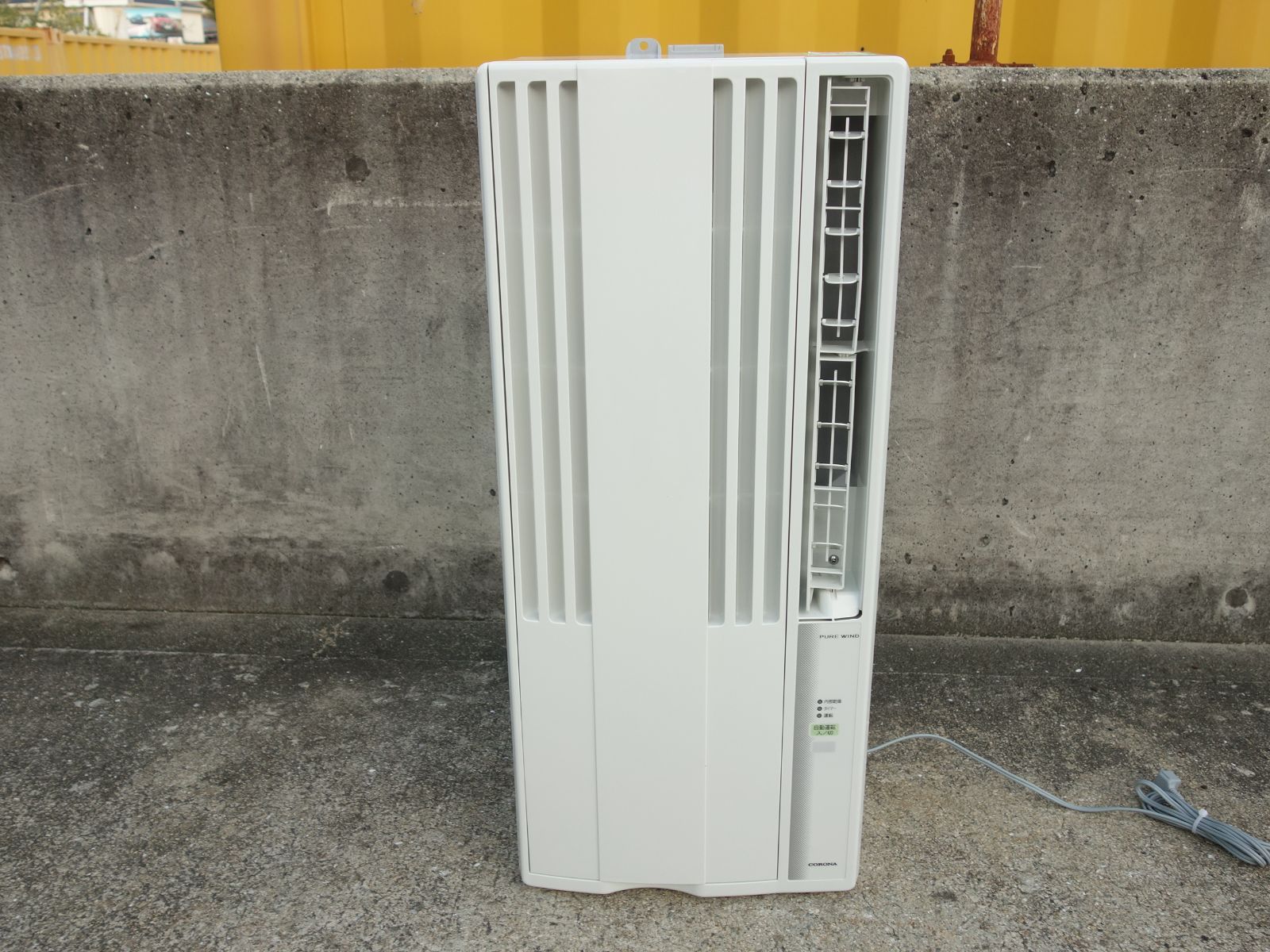 K コロナ 窓用エアコン ウインドエアコン クーラー 2025年 1.4|1.6kw ～6畳 冷房 冷専 工事不要 CW-1622 33782