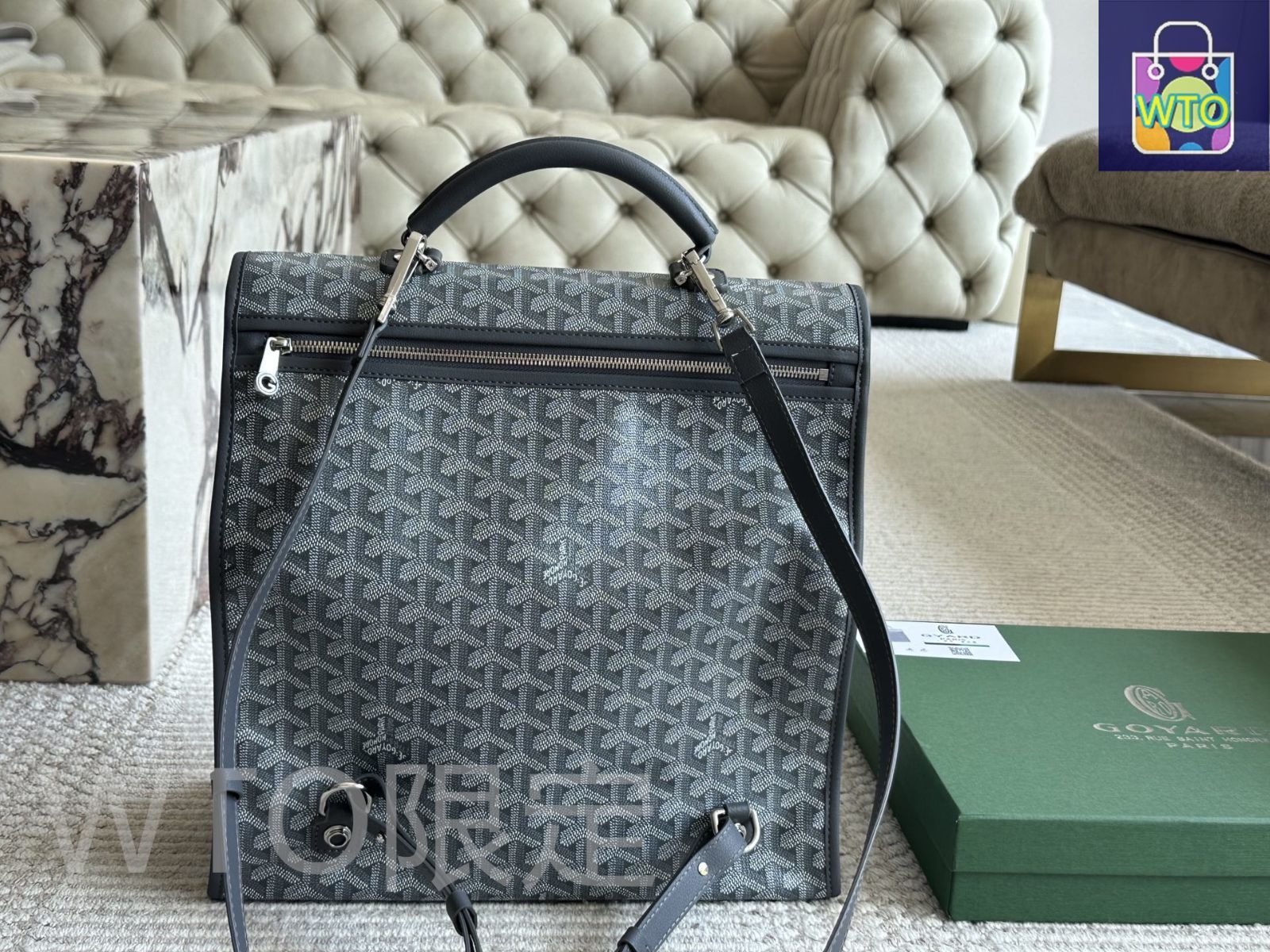 在庫わずか★送料込♪【GOYARD】Saint Leger バックパック 2色 今日特価】Goyard Leger Backpack グワヤール レジェ バック
