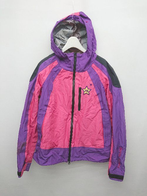 PEARLY GATES パーリーゲイツ 裏地付 ニットジップジャケット ボーダー柄 ピンク系 サイズ：1 ランク：B 【中古】ゴルフウェア  ゴルフウェア 中古ゴルフウェア通販サイトSTST(ストスト)