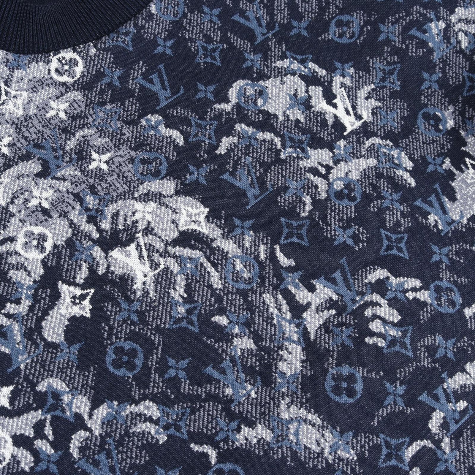 Louis Vuitton タペストリーモノグラムスウェットシャツ ルイ・ヴィトン LOUIS VUITTON スウェット タペストリー