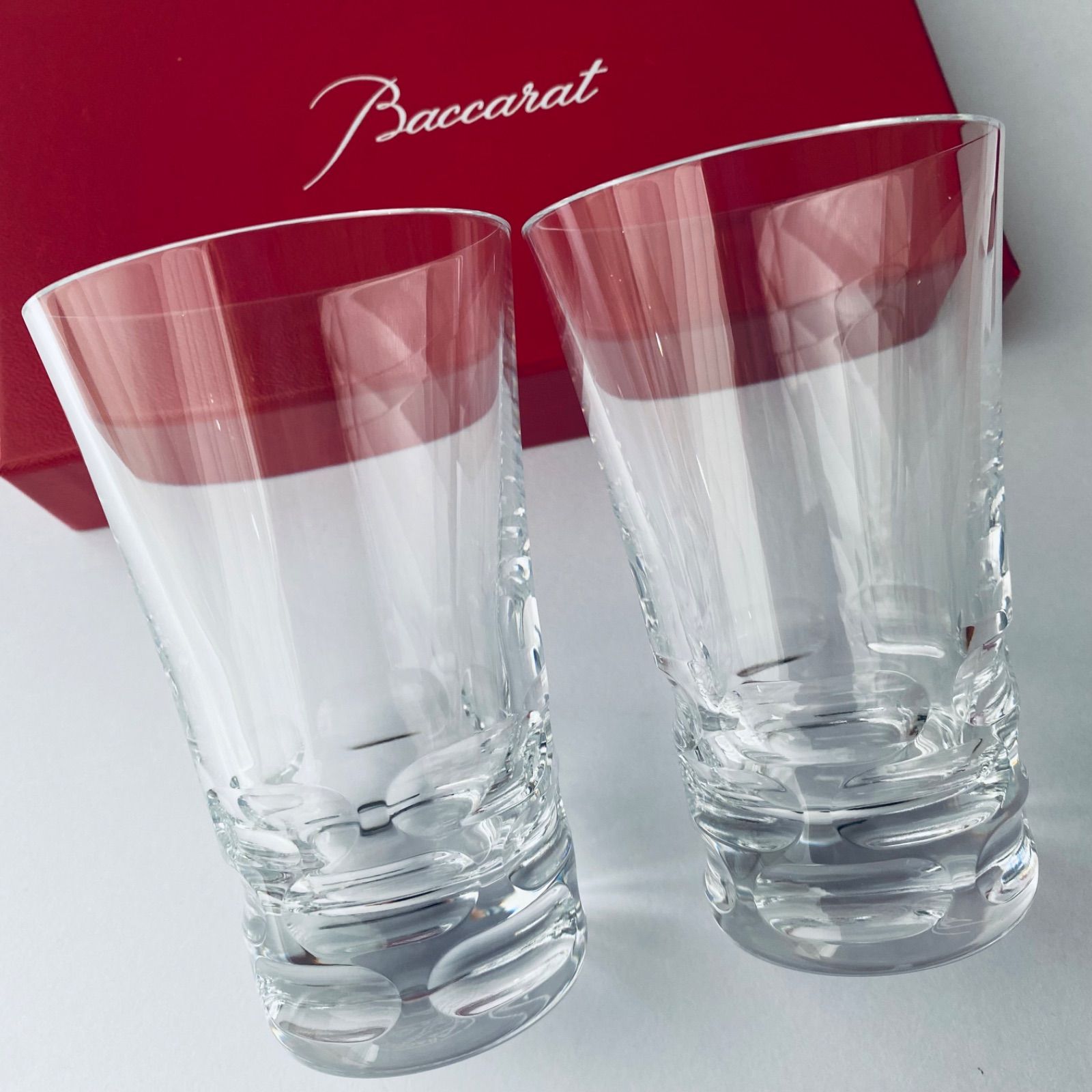 バカラバカラ　プルトン　グラス　２客セット　BACCARAT