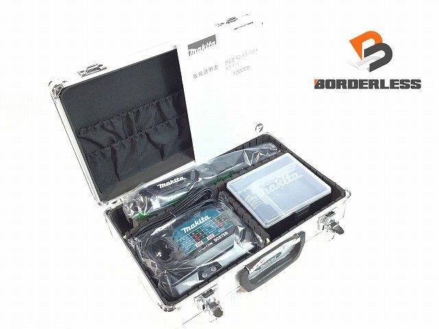 makita マキタ 7.2V 充電式ペンインパクトドライバ TD022DSHXB 黒 ブラック バッテリー2個 7.2V 1.5Ah 充電器 ケース116935