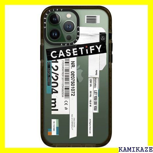 人気商品 ☆ CASETiFY インパクトケース iPhone 13 ブラック 1121