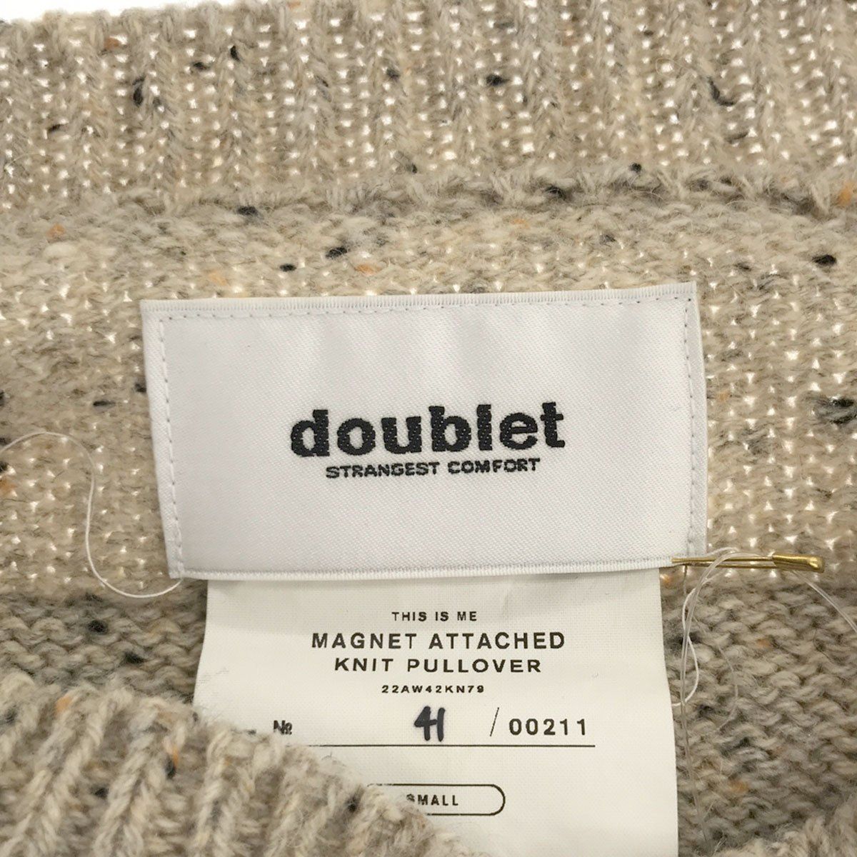 doublet 22AW ニットプルオーバー 【公式通販】