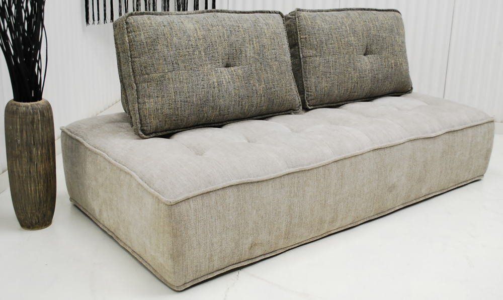 アウトレット 現品限り 一部 大 アイランドソファー ロータイプ システムソファー ベッド ベージュ系