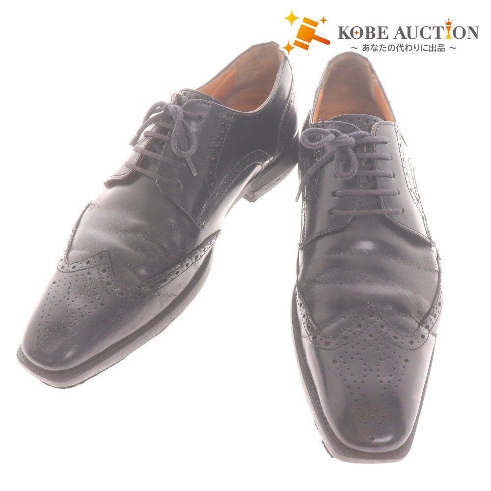 大人気，本物保証 新品訳ありステファノロッシ ウイングチップシューズ