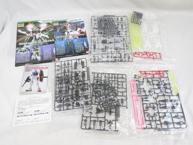 HG1/144 セラヴィーガンダム&セラフィムガンダムガンプラEXPO限定クリア HG 1/144 セラヴィーガンダム & セラフィムガンダム クリア