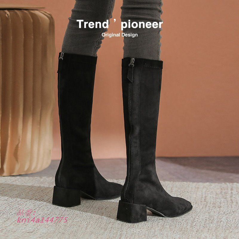 ブーツ ラウンドトゥ