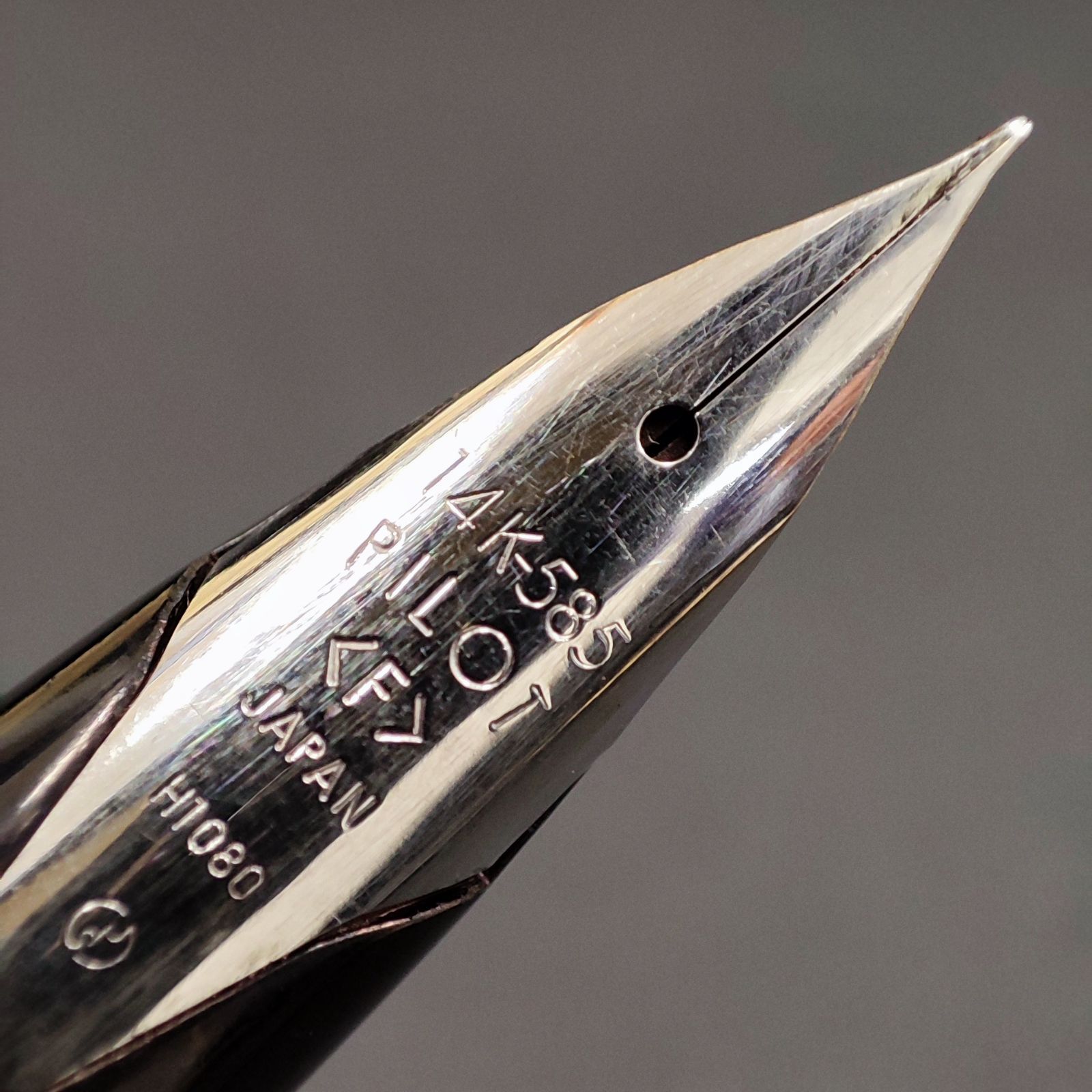 MU202426】PILOT CUSTOM K-500SS 万年筆 F ビンテージ 蝕刻ストライプ