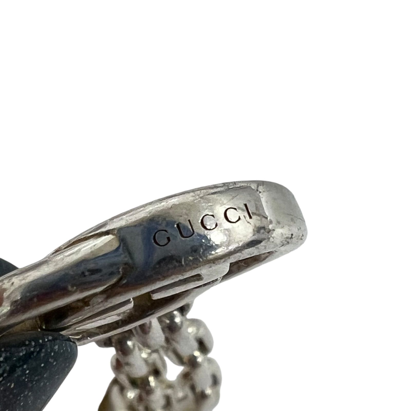 GUCCI グッチ インターロッキング ブレスレット シルバー925 サイズ21 