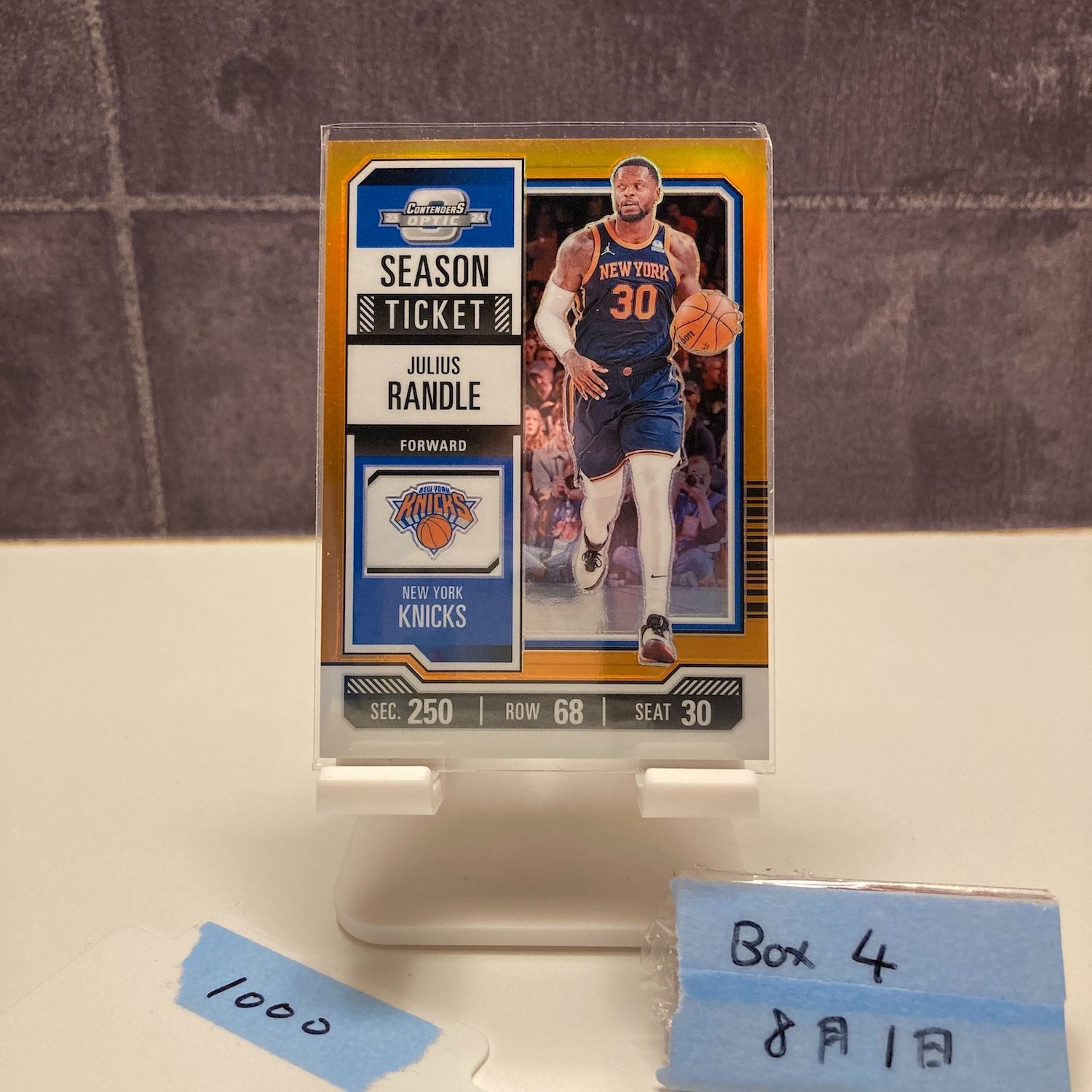 2023-24 Panini Contenders Optic JULIUS RANDLE NEW YORK