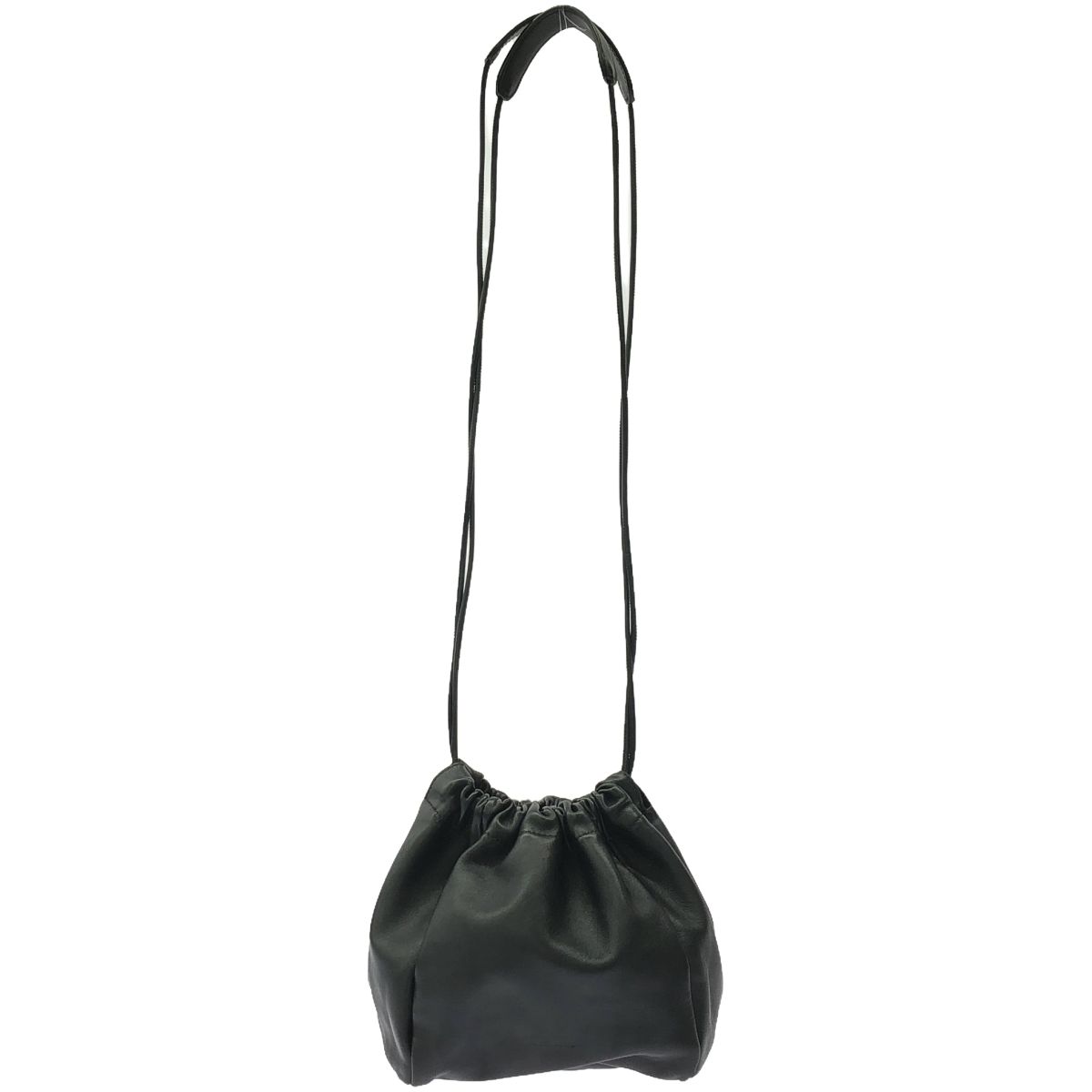 JIL SANDER ジルサンダー 19SS ラムレザードローストリングバッグ  