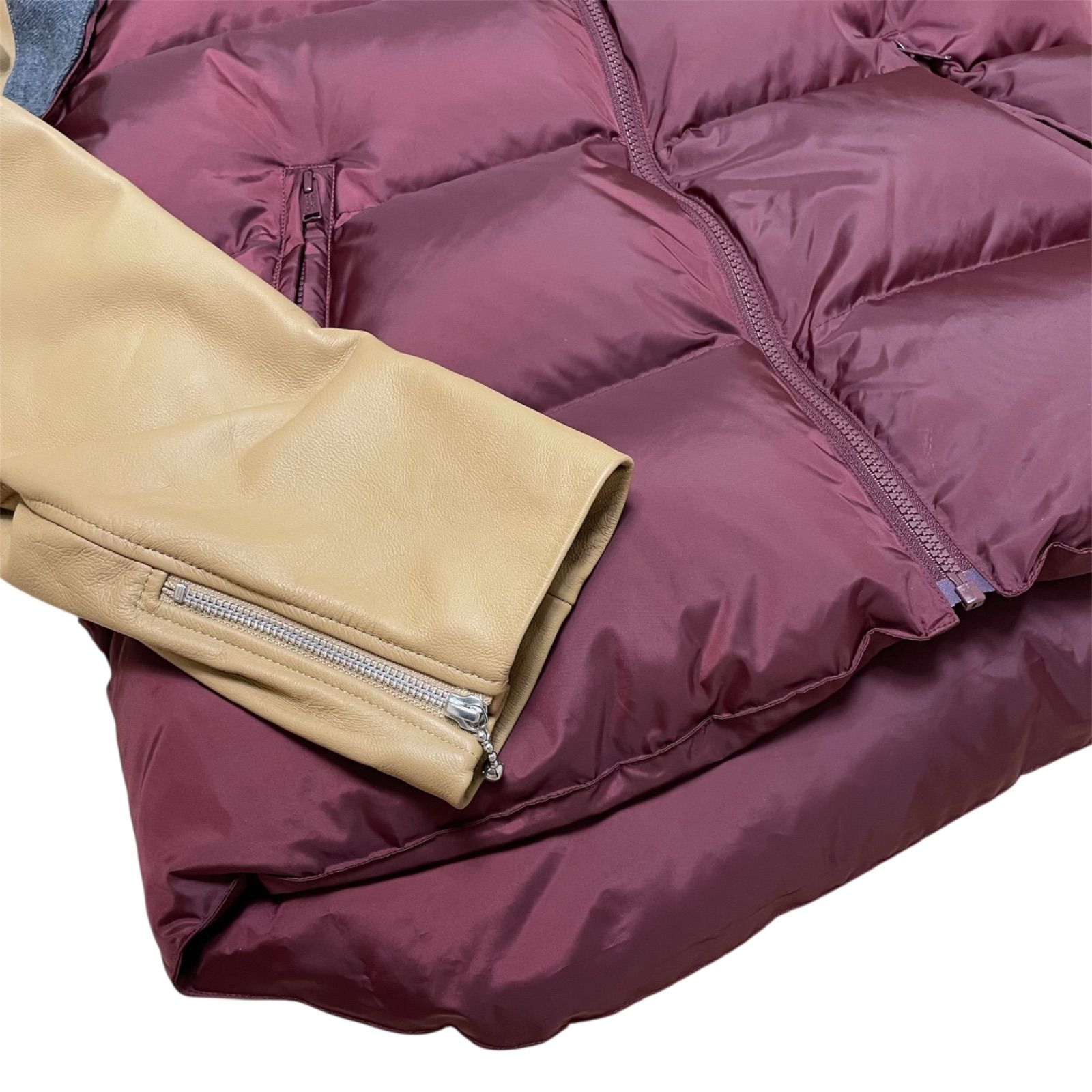 定価99000円 UNDERCOVER SHEEPSKIN SLEEVE DOWN JACKET UC2C9205-2 A 