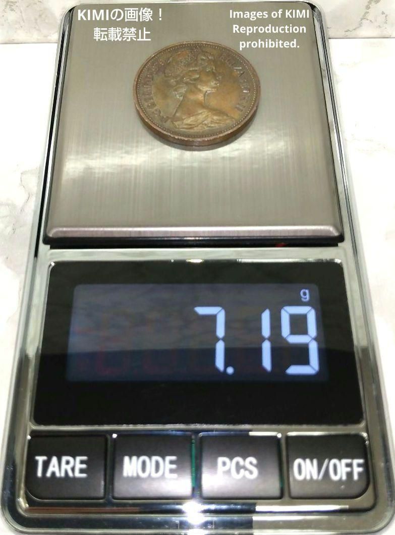 2 New Pence 1979 Elizabeth II 2nd portrait Bronze Coin Art 2 ニューペンス エリザベス 2