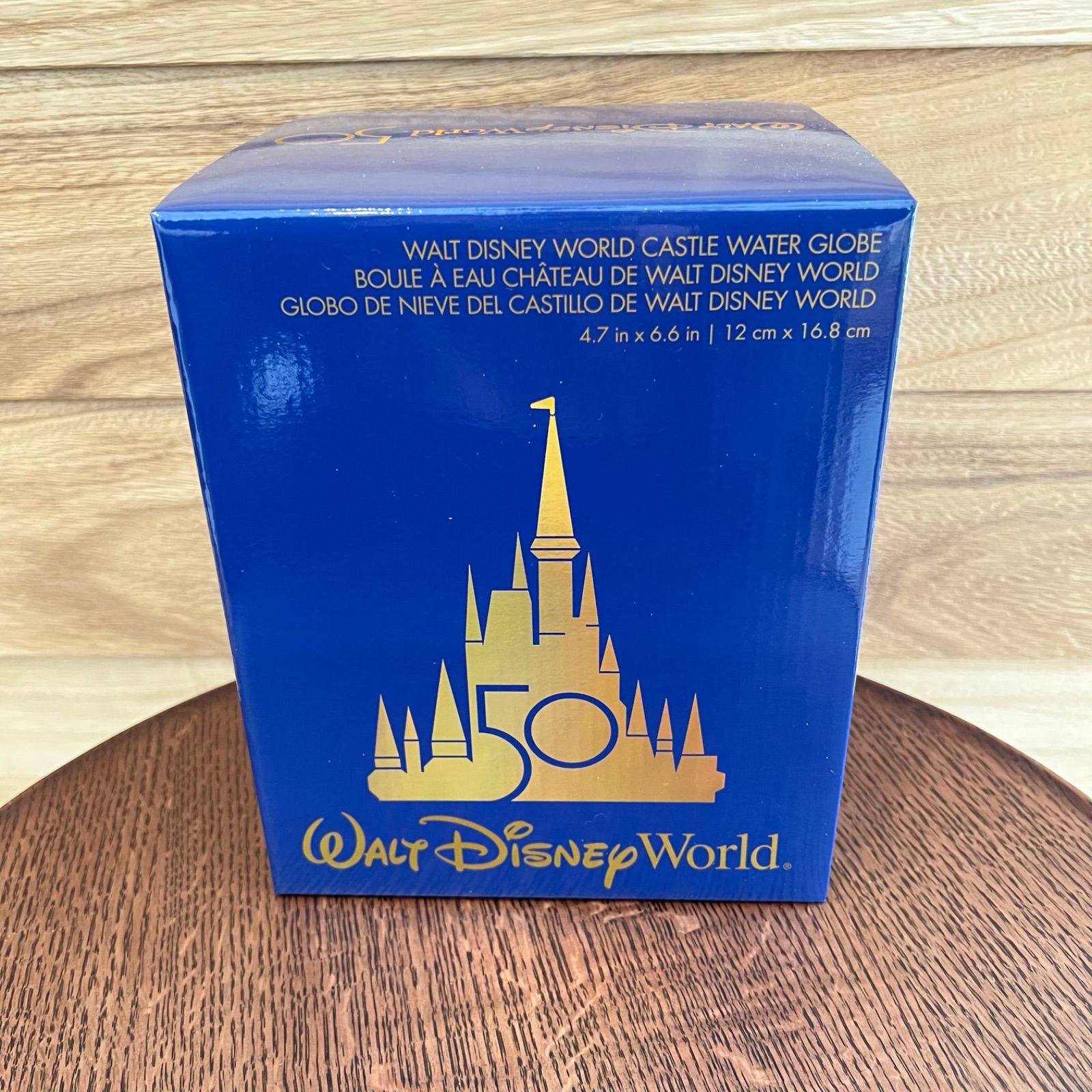 ディズニー　WDW 50周年　スノードーム　限定　完売品　新品未開封 ディズニー WDW 50周年 スノードーム 限定 完売品 新品未開封