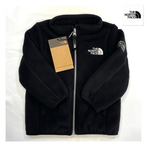 韓国 THE NORTH FACE ノースフェイス キッズ フリース ジャケット ブラック