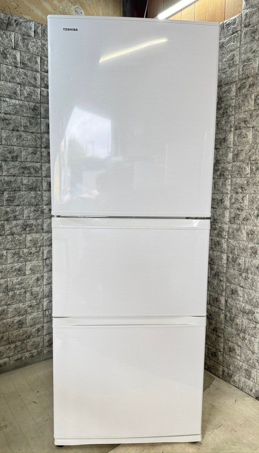 三菱 ノンフロン冷凍冷蔵庫 MR-C34C-W 2018年製 335L リサイクル