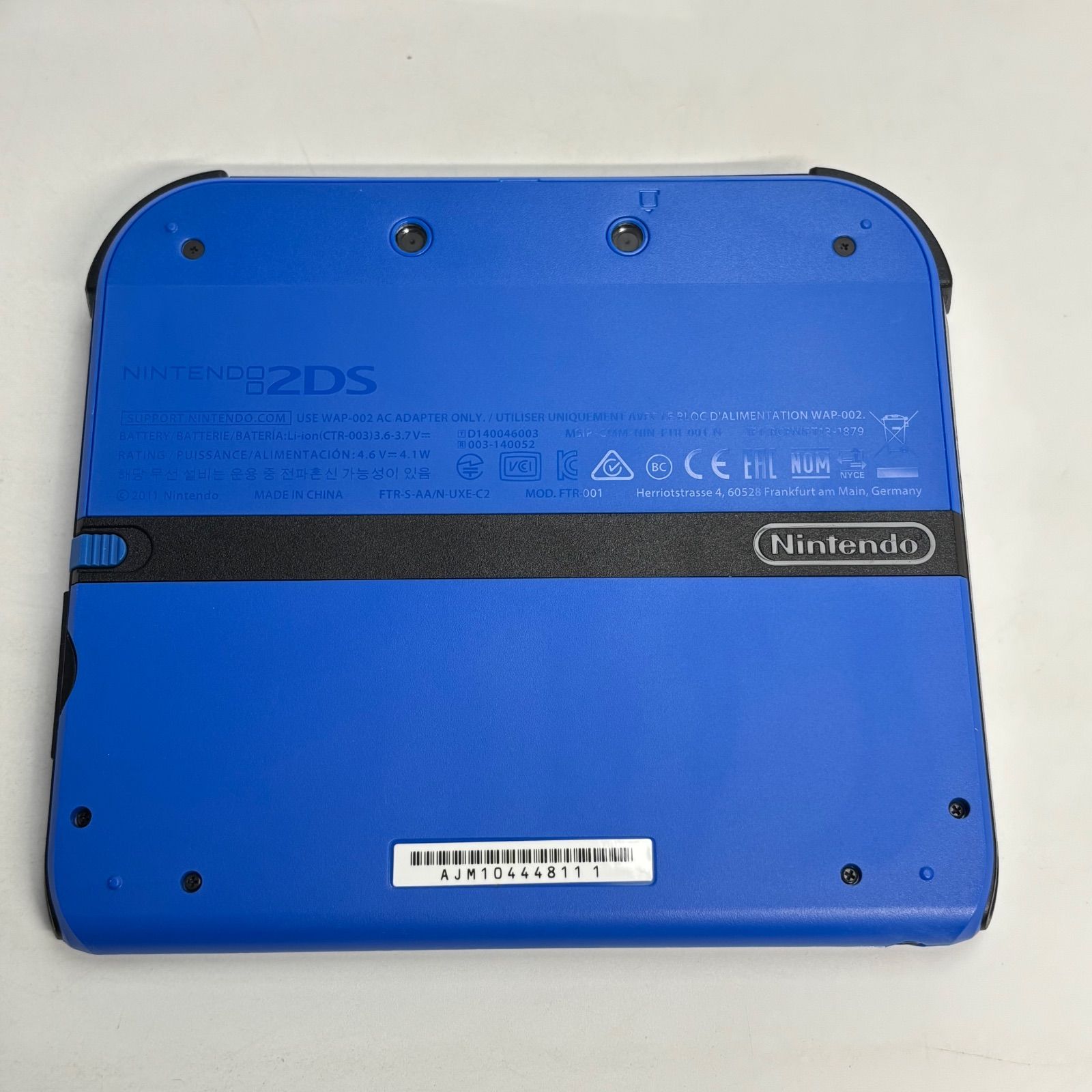 【G0545】完品 美品 ニンテンドー2DS ブルー 完品・美品ニンテンドー 2DS 本体 ブルーNintendo 動作確認済み
