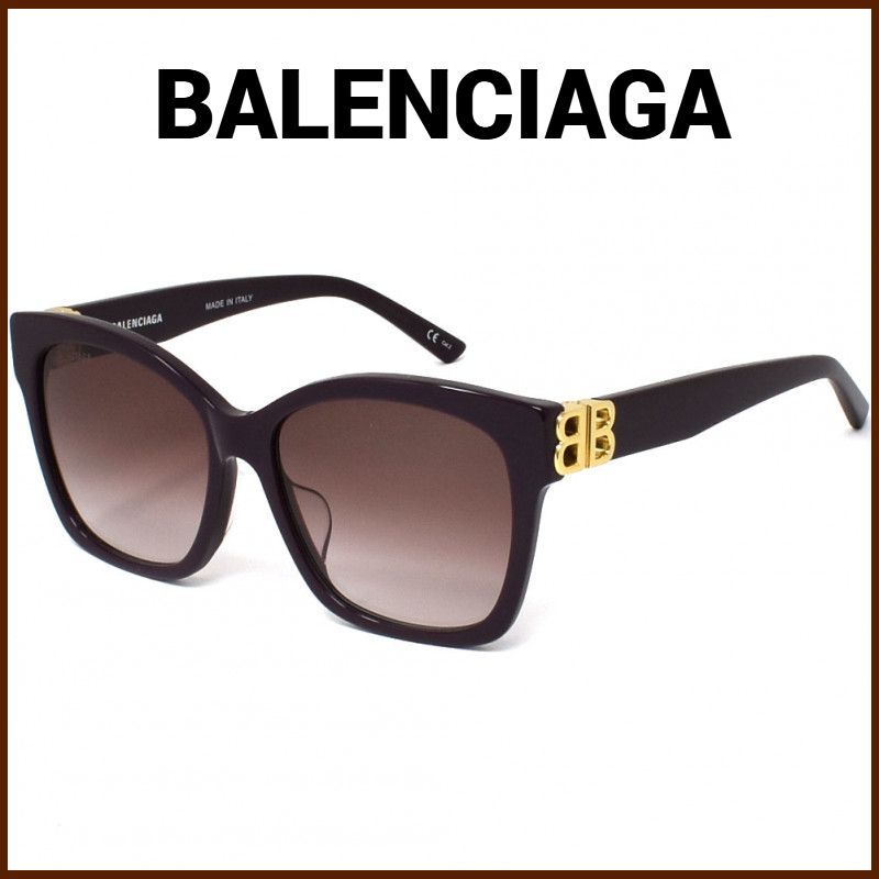 バレンシアガ BB0102SA-001 サングラス アジアンフィット メンズ
