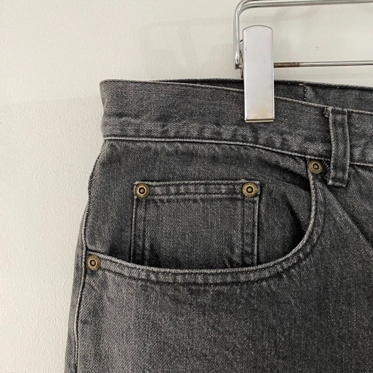 90s EDDIE BAUER BLACK DENIM 36/30