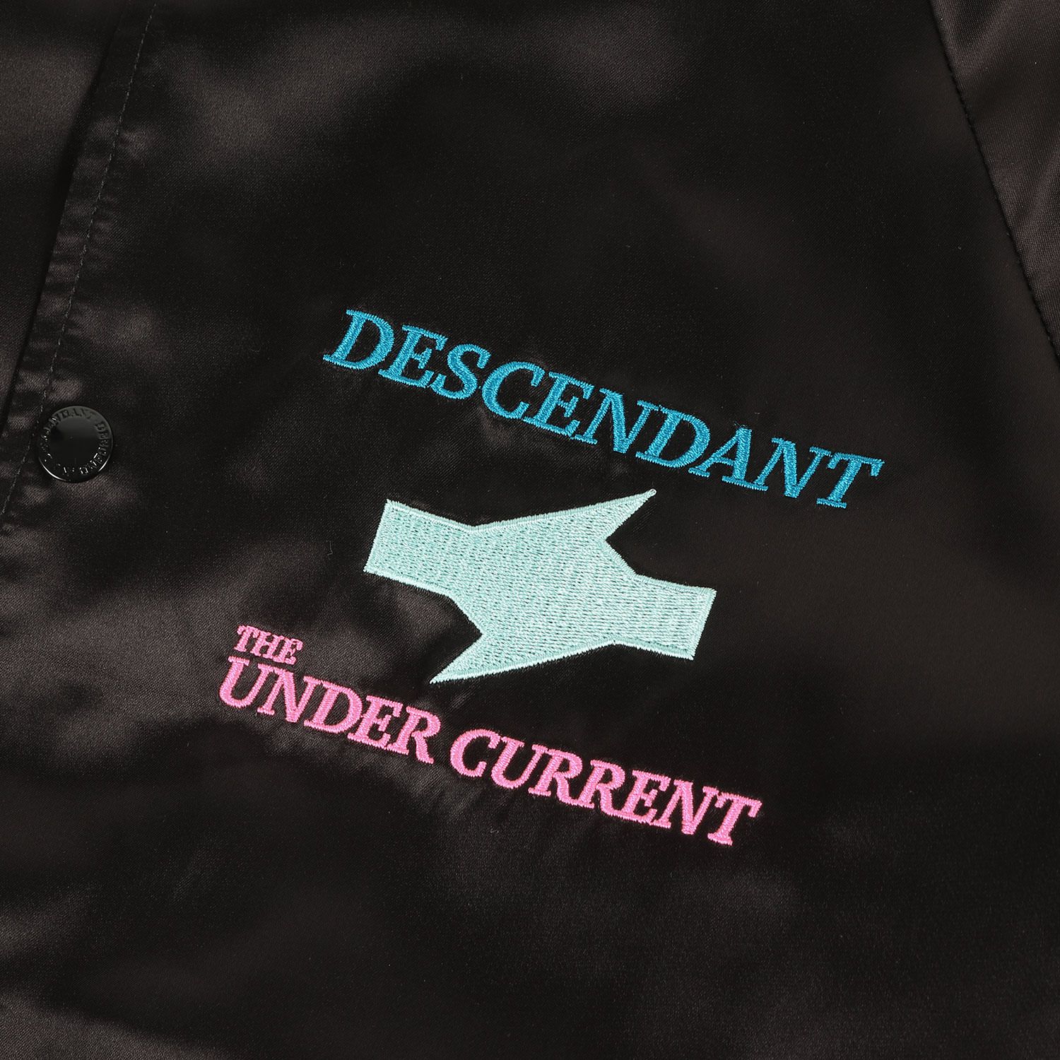美品】DESCENDANT ディセンダント ジャケット ブラック 黒 サイズ:3