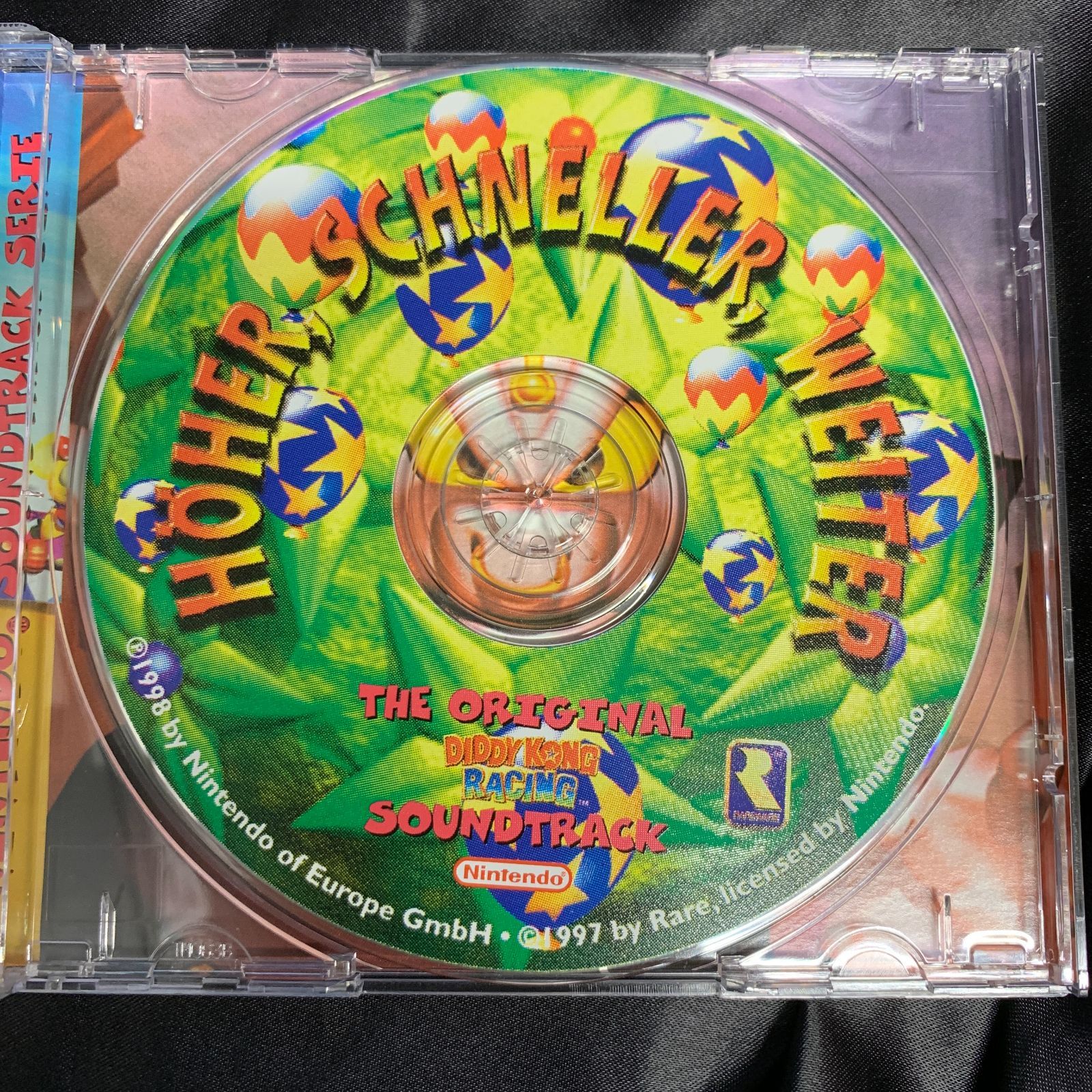 ホーワンバッチャン！稀少CDディディーコングレーシング オリジナルサントラ 稀少ドイツ盤 HOHER, SCHNELLER, WEITER THE  ORIGINAL DIDDY KONG RACING SOUNDTRACK - メルカリ