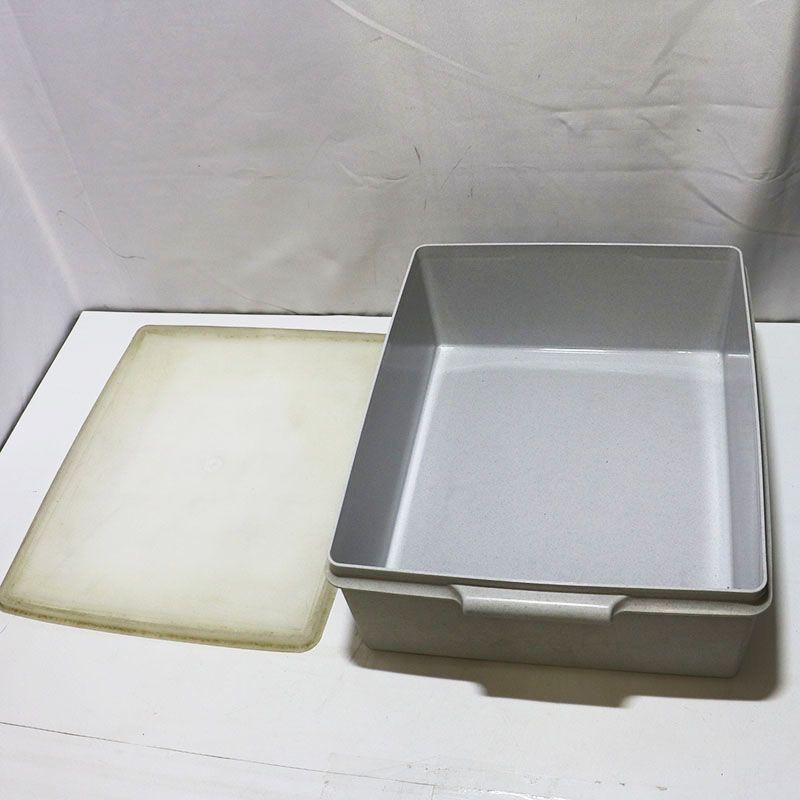 中古並品 タッパーウェア スーパーケース 3点セット MR7-06-206
