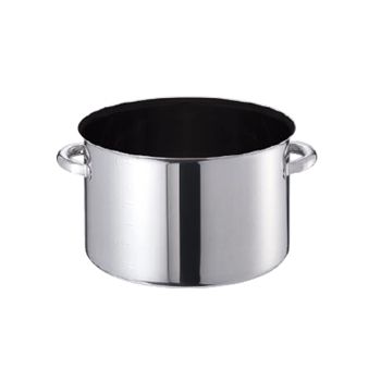 新品大容量業務用モリブデン SUS316 深型寸胴鍋 45cm耐酸性蓋付き